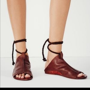 Free People | Cherry Valley Leather Sandals